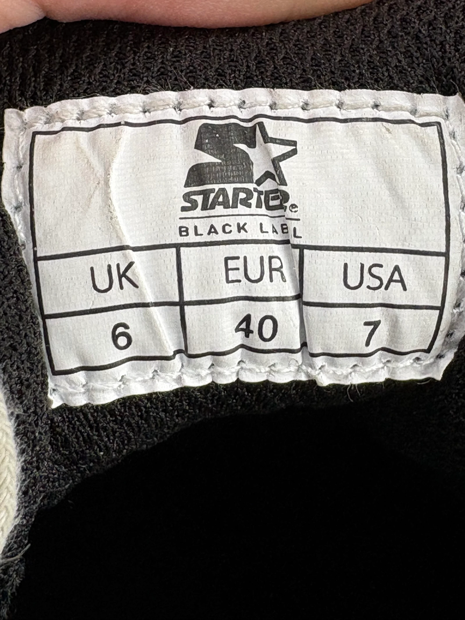 T40 Baskets montantes Starter rouges et blanches – photo 15